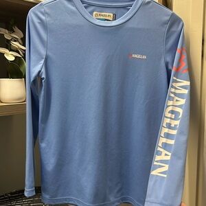 Magellan boys size medium fishing gear long sleeved —line new—only wore 1x